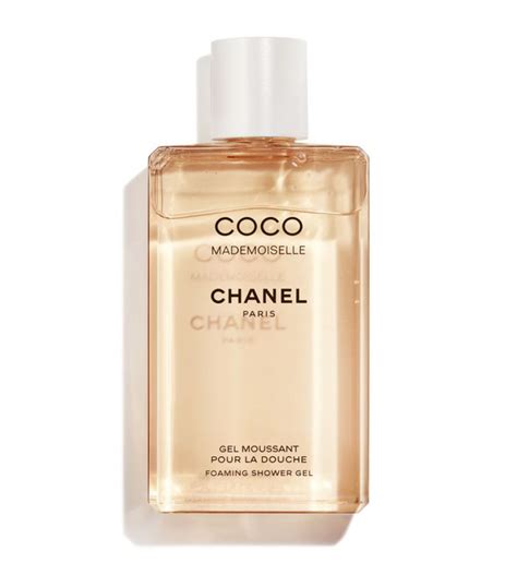 perfume shower gel chanel|chanel coco mademoiselle bath gel.